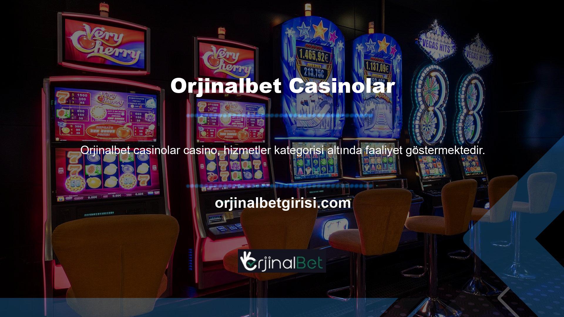 Bu kategorilerdeki tüm oyunlar, resmi profesyonel casino oyun sağlayıcıları tarafından sunulur ve günün 24 saati kullanılabilir
