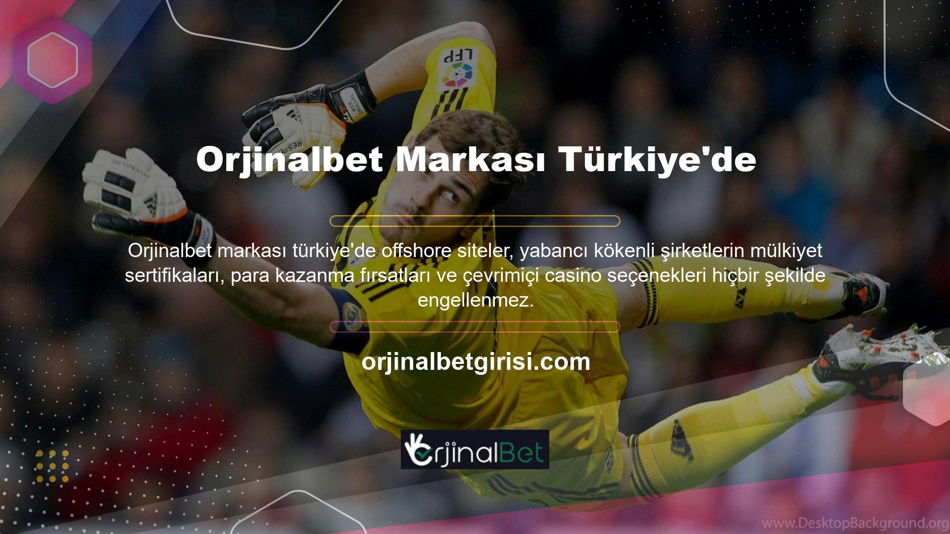 Türkiye'de yeni bir ortaklık adresi olan Orjinalbet açıldı
