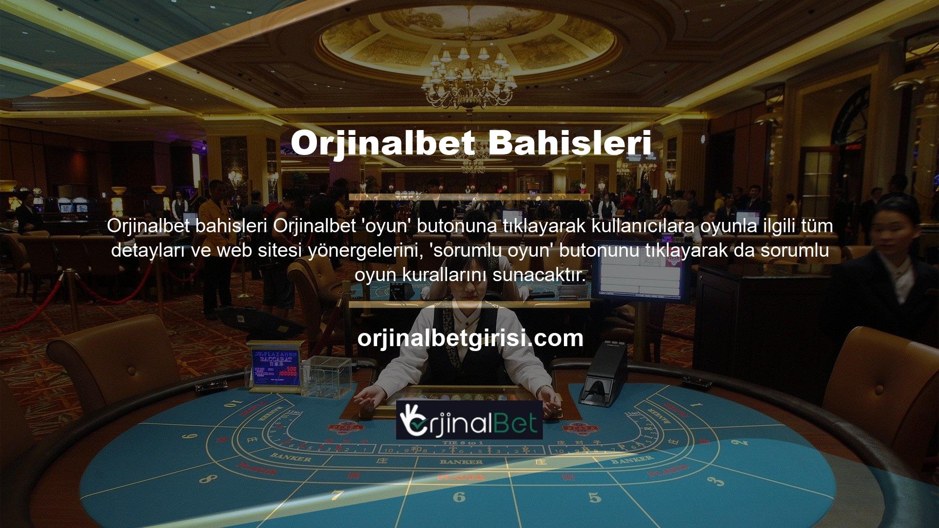 Online casino siteleri yetkili ve güvenilir platformlardır