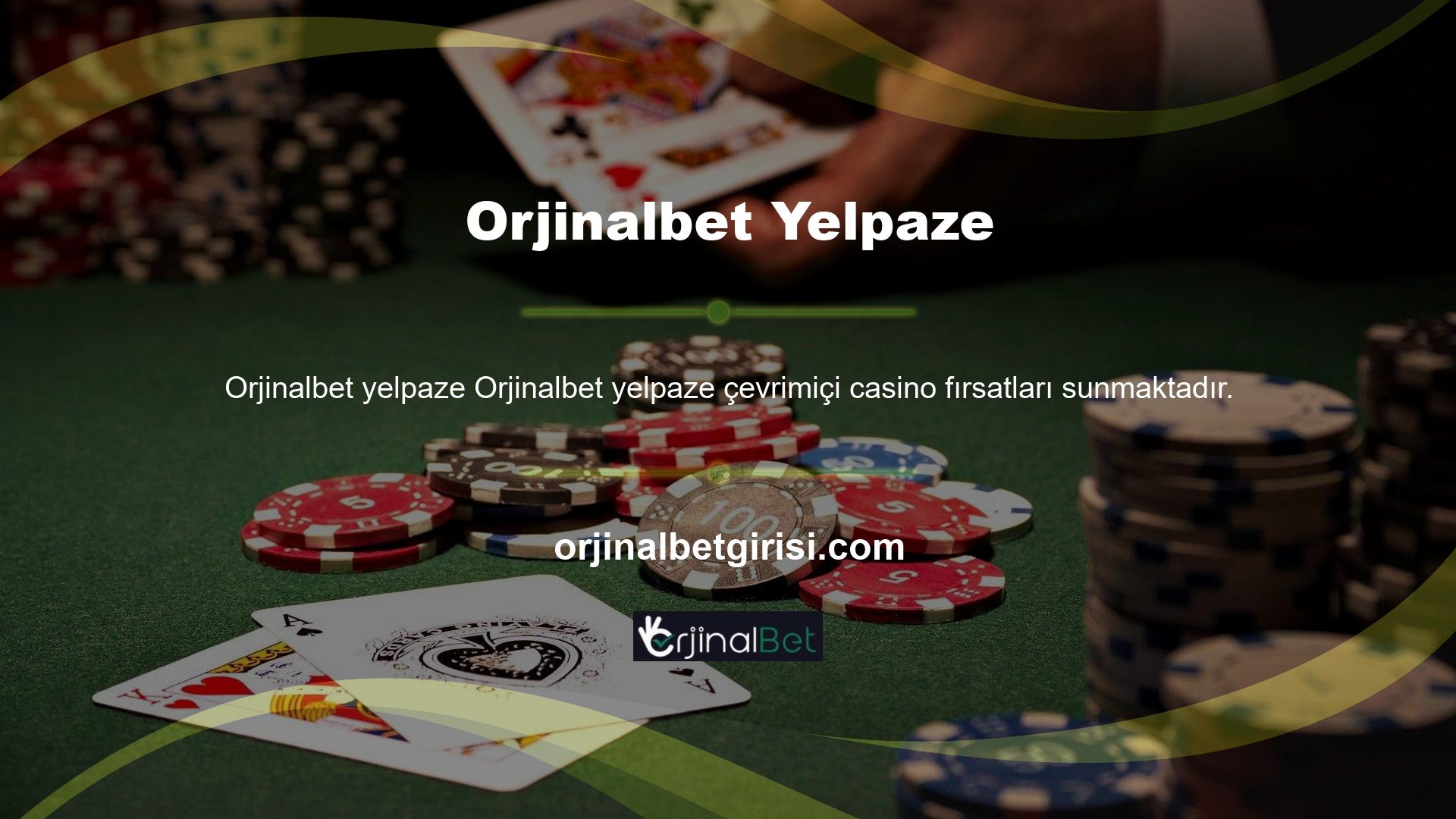 Burası canlı casino bahis platformudur