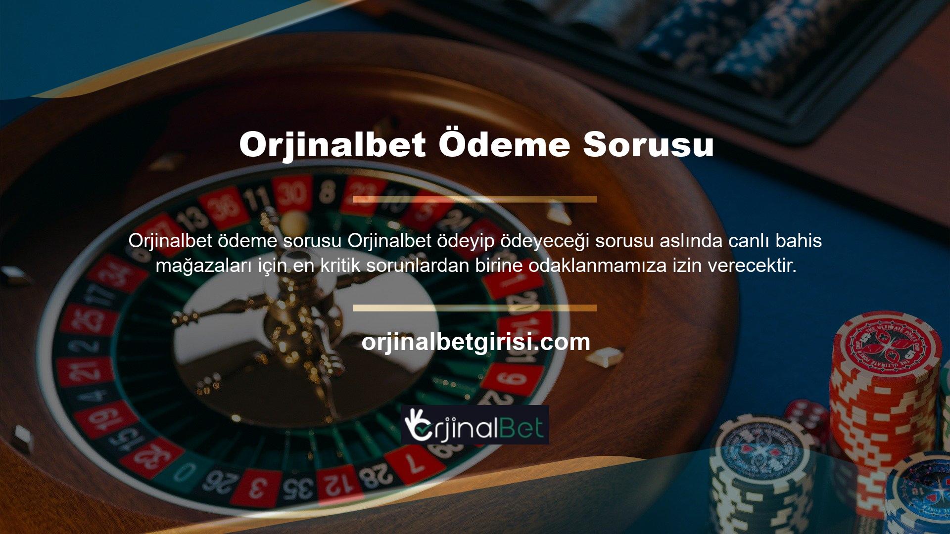 Canlı bahis siteleri için birçok soruna neden olan ödeme yöntemleri için güvenilir canlı bahis şirketlerini seçmek önemlidir