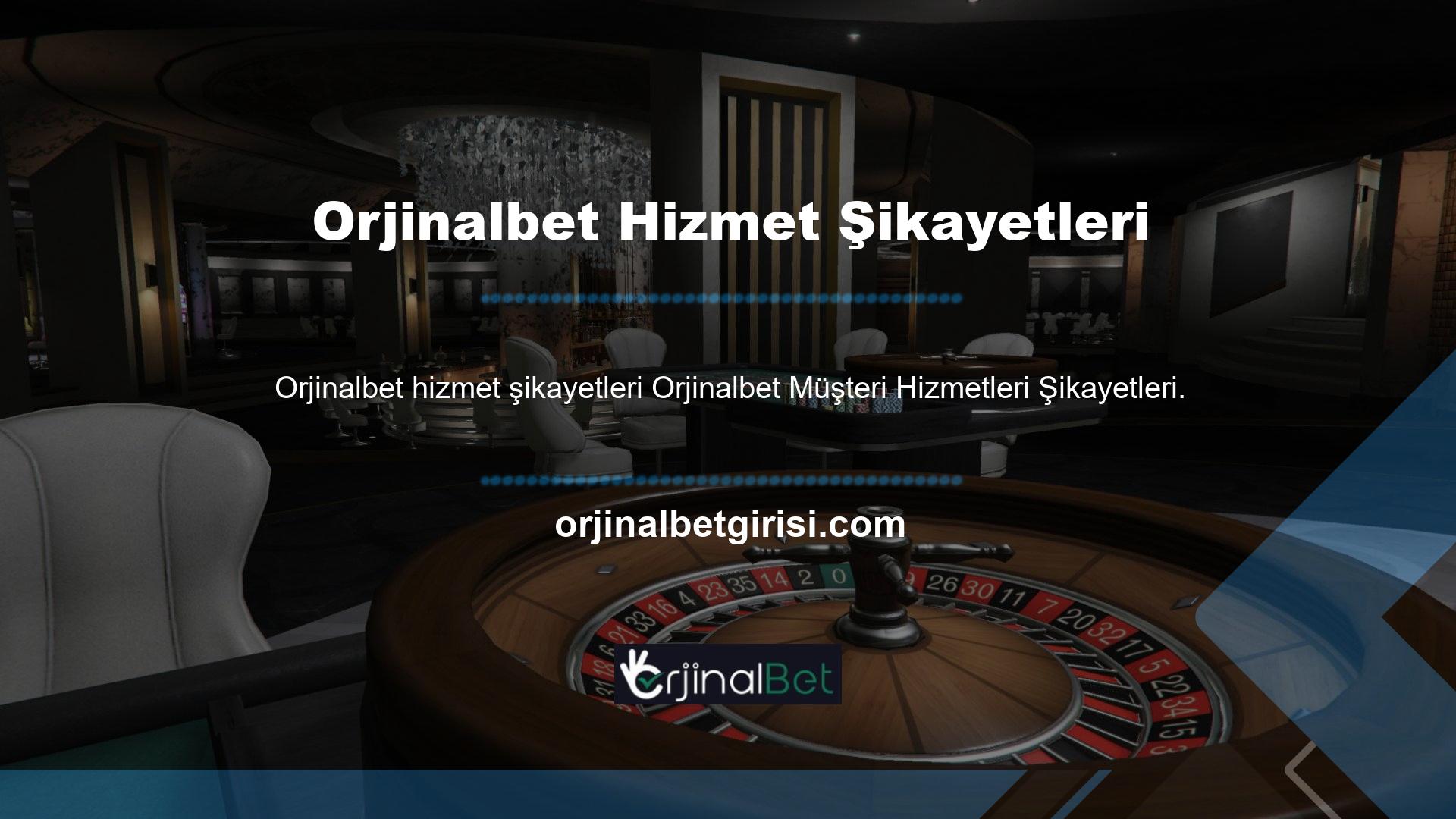 Orjinalbet Müşteri Hizmetleri Şikayetlerinin Canlı Bahis Sitesine giriş yapmaya çalıştığınızda, sitenin sizi Türk pazarında veya Uluslararası Piyasada yapılan ortaklık anlaşmasına uygun olarak Orjinalbet adlı siteye yönlendirdiğini göreceksiniz